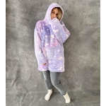 Pledas džemperis šviečiantis XXL , violetinė