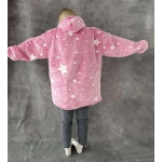 Pledas džemperis šviečiantis XXL , rožinė