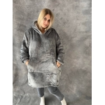 Pledas džemperis XXL , pilkas