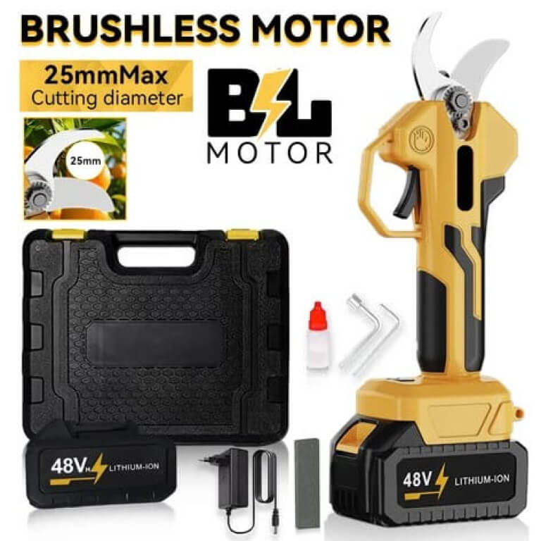 Akumuliatorinis sekatorius, Lithium 120w 48v